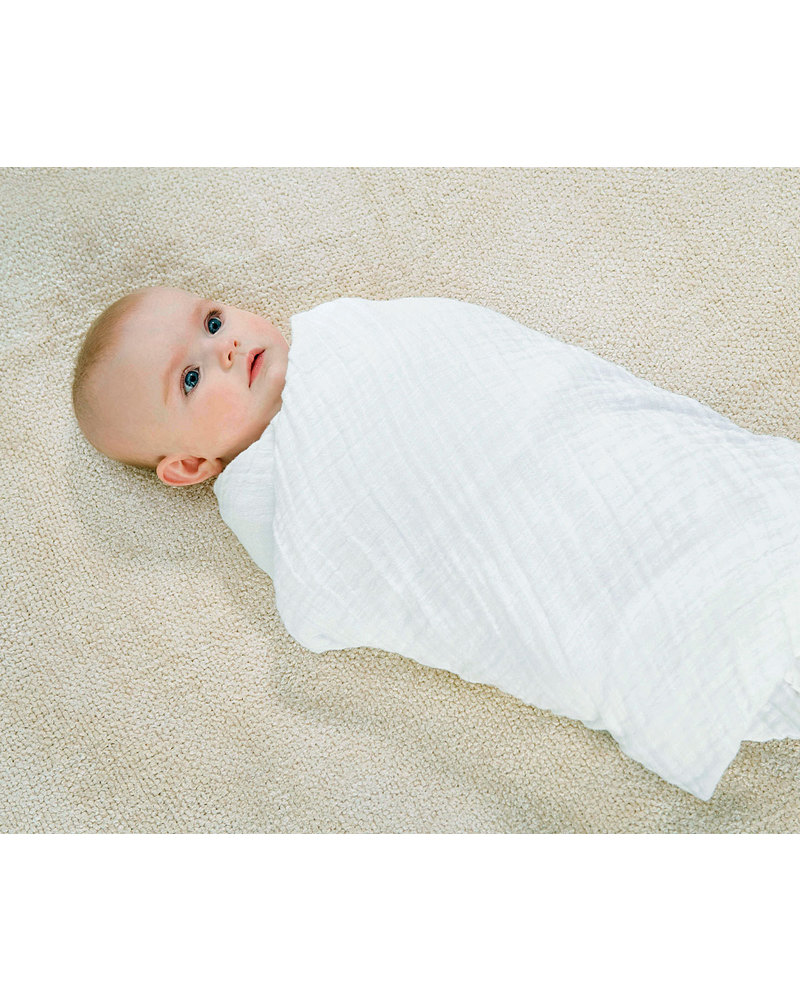 white swaddle